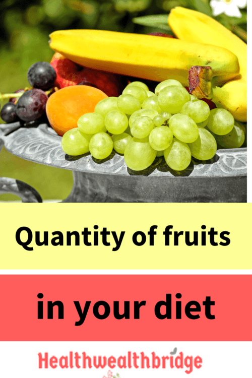 Quantity of fruits in your diet :5 servings or more? #AtoZChallenge ...