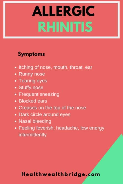 Allergic Rhinitis What You Need To Know