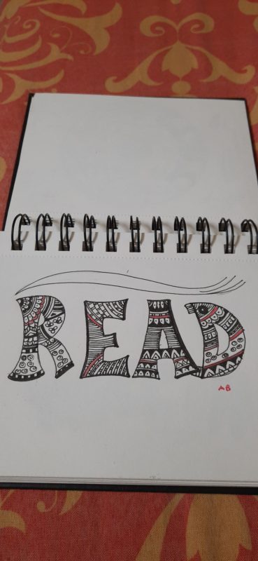 READ Tangle Lettering 