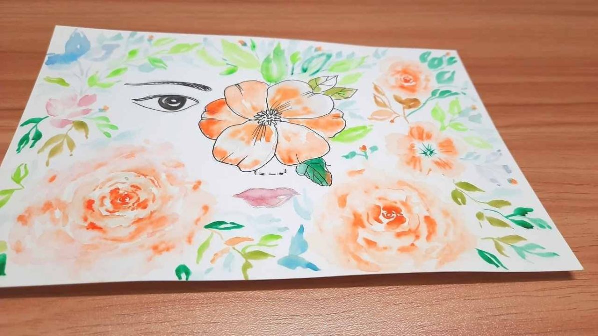 Dr.Amrita Basu Orange rose inspired by Thea.ong and Ravenfox13