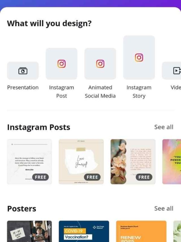 CANVA presentations