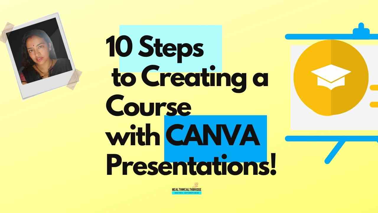CANVA PResentations to create a course