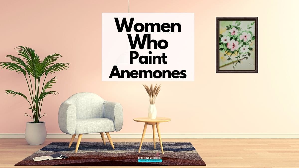 Women who paint peonies