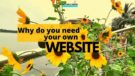 Why do you need your own Website?