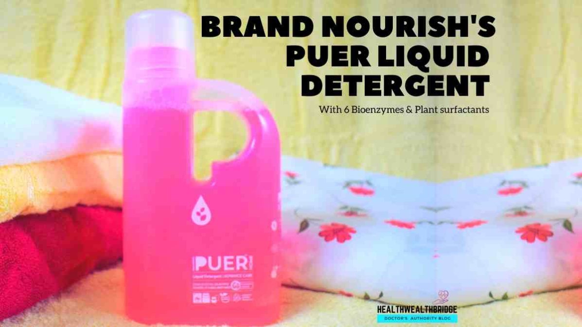Brand Nourish's PUER Liquid detergent for Green Diwali